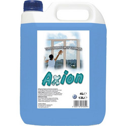 Υγρό Καθαρισμού Τζαμιών 4L Μπλε AXION c373038