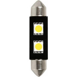 Lampa Λαμπάκι Μοτο Power 4 2SMDx2 chips C5-10W SV8,5-8 10x42mm 5844.9-LM