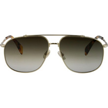 Lanvin LNV110S 714 Γυναικεία Γυαλιά Ηλίου Aviator Μεταλλικά Χρυσά με Μαύρο Degradee Φακό
