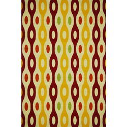 Sprintzio New York Χαλί Ορθογώνιο 200x250cm 1291/50 Red - Yellow