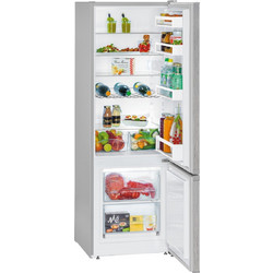 Liebherr CUel 281 Ψυγειοκαταψύκτης 266lt Υ161.2xΠ55xΒ63cm Inox