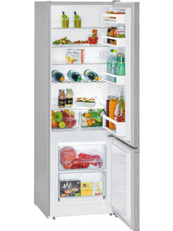 Liebherr CUel 281 Ψυγειοκαταψύκτης 266lt Υ161.2xΠ55xΒ63cm Inox