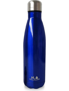 Puro H2O Stainless Steel Bottle Blue 750ml