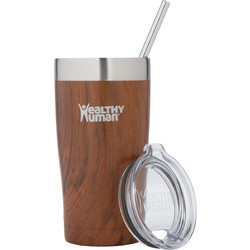Healthy Human Cruiser Tumbler Natural Wood 591ml