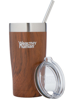 Healthy Human Cruiser Tumbler Natural Wood 591ml