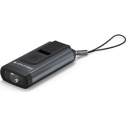 Ledlenser K6R Black 502580 Επαναφορτιζόμενος Φακός Μπρελόκ Led Αδιάβροχος 400lm