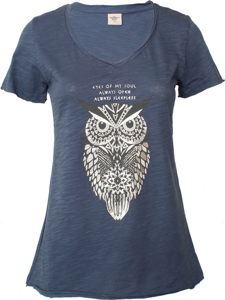 ...T-Shirt σχέδιο κουκουβάγια(owl classic) με V...