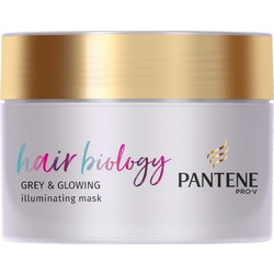 Pantene Pro V Grey & Glowing Illuminating Μάσκα Μαλλιών για Επανόρθωση για Ταλαιπωρημένα Μαλλιά 160ml