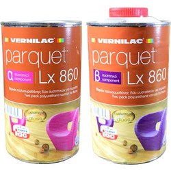 Vernilac Parquet Lx860 (A+B) Βερνίκι Επιφάνειας Ξύλου Διαλύτου Gloss 2lt