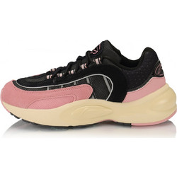 Li-Ning V8 Γυναικεία Sneakers Μαύρα Ροζ ARHP286-1C