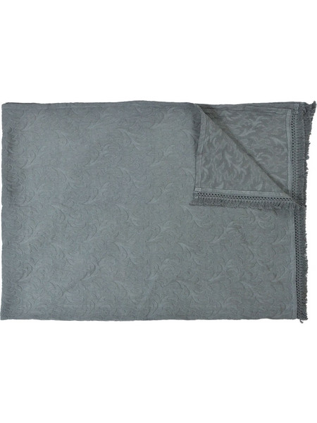 DAMASKO ΡΙΧΤΑΡΙ ΣΚΟΥΡΟ ΓΚΡΙ ΒΑΜΒΑΚΕΡΟ 130x170cm c342506