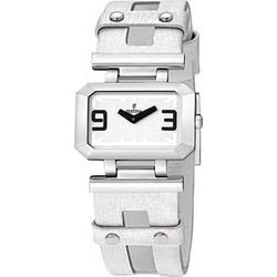 Festina Milano Γυναικείο Ρολόι με Λευκό Δερμάτινο Λουράκι F16308-1