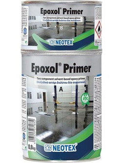 Neotex Epoxol Primer Εποξικό Αστάρι Διαλύτου 0.8Kg
