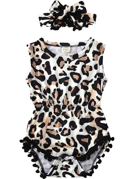 Leopard Παιδικό σετ με κορδέλα