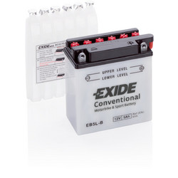 Exide Μπαταρία Μοτοσυκλέτας EB5L-B 65A 5Ah