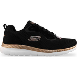 Skechers Bountiful Γυναικεία Sneakers Μαύρα 12606-BKRG