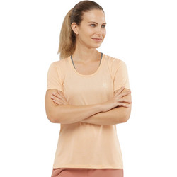 Salomon Agile Tank Γυναικείο Αθλητικό T-Shirt Ροζ LC1483400