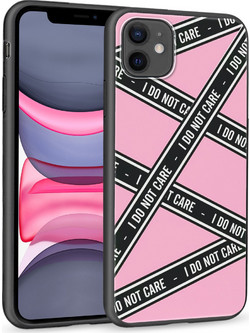 Θήκη iPhone 11 Black TPU - I Dont Care