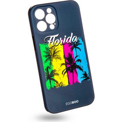Egoboo Θήκη Ανθεκτική Σιλικόνης Mat Florida Jungle iPhone 12 Pro Max (IP12PMDTPUFLOR)