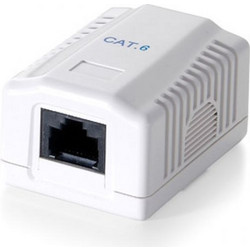 Surface Mounted Box UTP Cat.6 1-Port Equip (0235211)