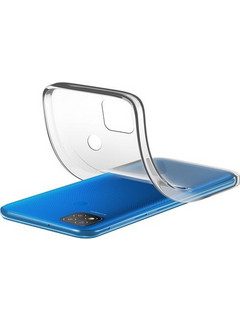 Cellular Line Rubber Soft Back Cover Transparent (Xiaomi Redmi 9C)