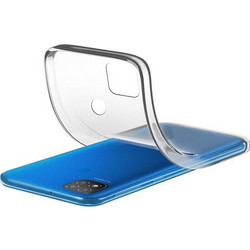 Cellular Line Rubber Soft Back Cover Transparent (Xiaomi Redmi 9C)