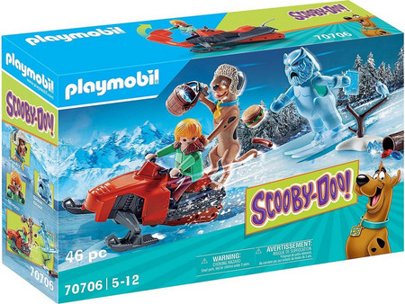 Playmobil Scooby-Doo! Περιπέτεια με τον Snow Ghost για 5-12 Ετών 70706
