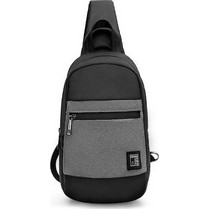Arctic Hunter Ανδρική Τσάντα Στήθους Ανθρακί XB00608-DG