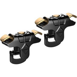 2PCS Mobile Game Controller Trigger Cellphone Gaming Joystick 4 Fingers Operation