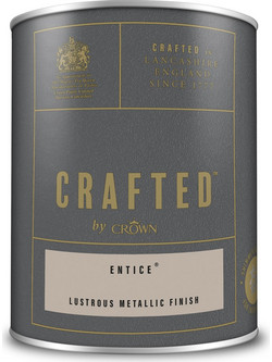 Crown Crafted by Crown Μεταλλικό Χρώμα Entice Ματ 1.25lt