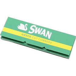 Χαρτάκια SWAN GREEN 50 ΚΟΜΜΕΝΕΣ ΓΩΝΙΕΣ