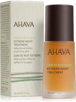Ahava Time to Revitalize Extreme Night Treatment Αντιγηραντικό Serum Προσώπου με Πεπτίδια 30ml