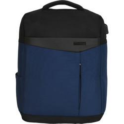 Σακίδιο Πλάτης Backpack Με Θύρα USB Μπλέ