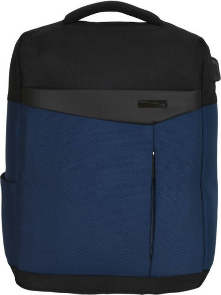 Σακίδιο Πλάτης Backpack Με Θύρα USB Μπλέ