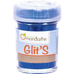 Σκόνη glitter Mandarine αλατιέρα 42617 md σκούρο μπλε 14gr