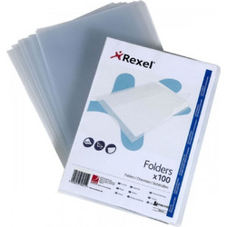 ΖΕΛΑΤΙΝΕΣ REXEL 12175 L SUPERFINE CLEAR 100τεμ