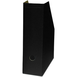 Νext θήκη περιοδικών classic μαύρη χάρτινη Υ32x25x9εκ. Μαύρο