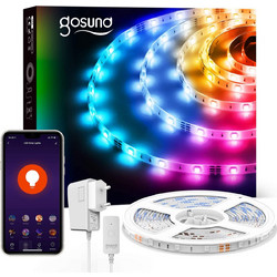 Gosund SL1 (6972391282300) Smart LED καλωδιοταινία RGB, WiFi, πλήρες κιτ, 2.8m