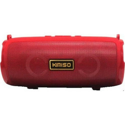 Kimiso KMS-225 Ηχείο Bluetooth 3W με Ραδιόφωνο Κόκκινο
