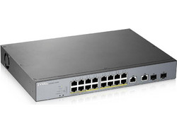 ZyXEL GS1350-18HP Managed L2 Switch με 16 Θύρες Ethernet 1Gbps και 2 SFP Θύρες