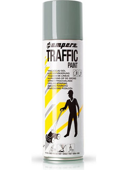 Ampere Traffic Paint Σπρέι Βαφής Γκρι 650ml