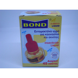 Ανταλλακτικό υγρό για κουνούπια Bond Liqiud