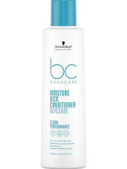 Schwarzkopf BC Bonacure Moisture Kick Glycerol Conditioner για Επανόρθωση για Ξηρά & Σγουρά Μαλλιά 200ml
