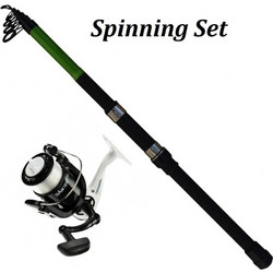 Καλάμι & Μηχανισμός Set Spin 10-30gr 1.80m