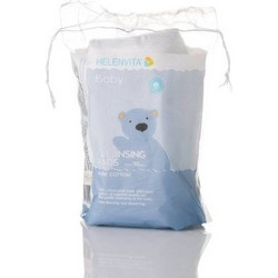 HELENVITA Baby Cleansing Pads, Βαμβακεροί Δίσκοι Καθαρισμού - 50τεμ