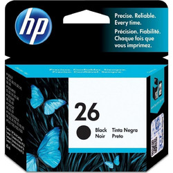 HP 26 Black Μελάνι Εκτυπωτή Inkjet 51626AE