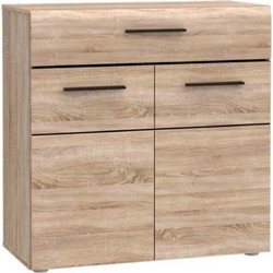 Μπουφές Solo Sonoma 80X34X74 cm TO-SOLOH2D1S Μελαμίνη