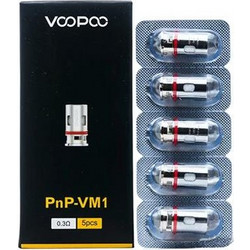 Voopoo PnP-VM1 0.3ohm COILS για pnp tank (5 αντιστάσεις)