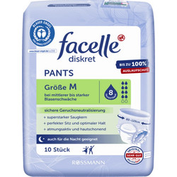 Facelle Discreet Pants Medium 10τμχ