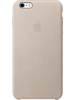 Apple Leather Back Cover Rose Grey (iPhone 6S Plus / 6 Plus)